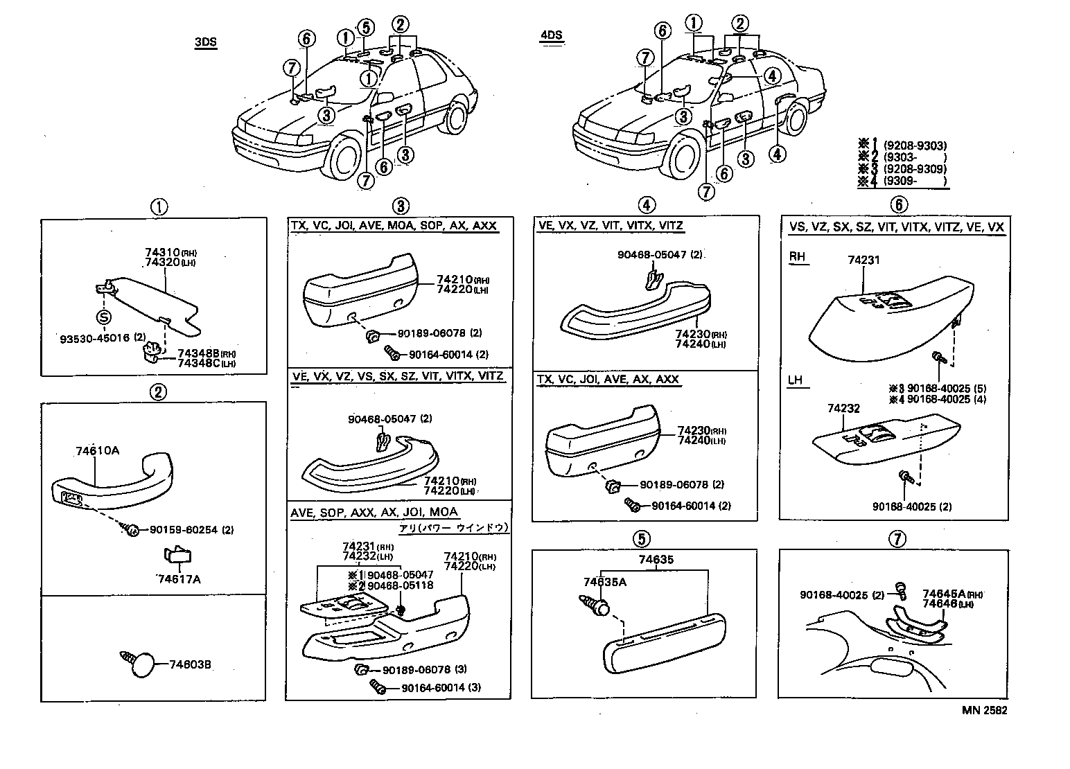 74232-16010-07 PANEL, FRONT ARMREST BASE, UPPER LH product image