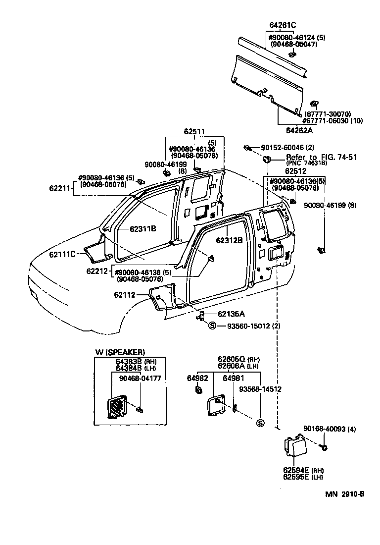 Thumbnail 2 for 62211-04020-B0