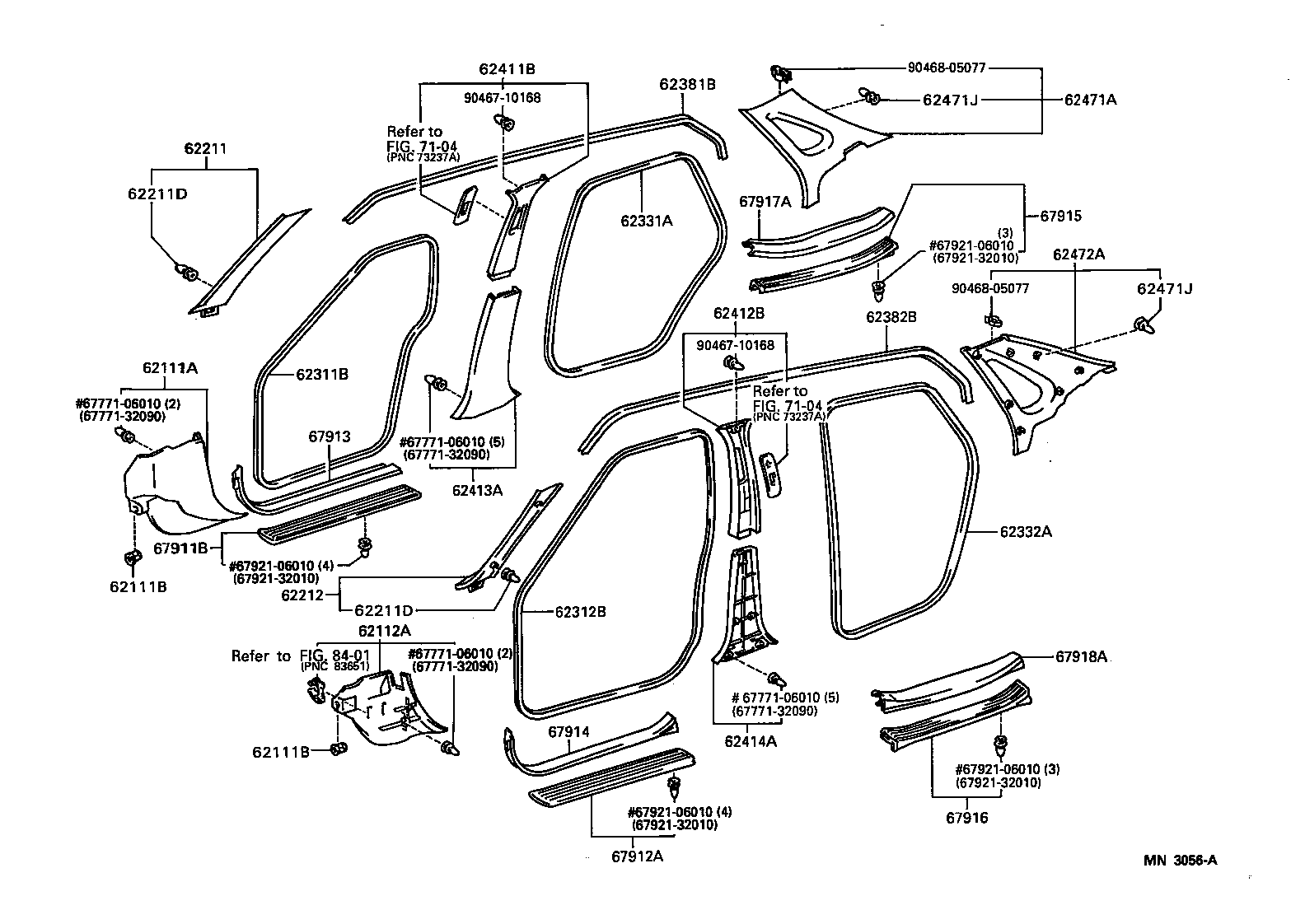 62102-AC020-E2 TRIM SUB-ASSY, COWL SIDE, LH product image