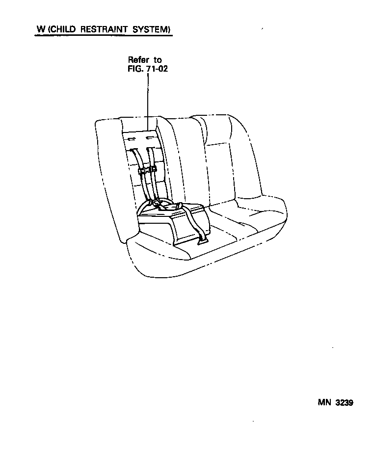 73470-02011-J0 BELT ASSY, REAR SEAT 3 POINT TYPE, INNER, RH product image
