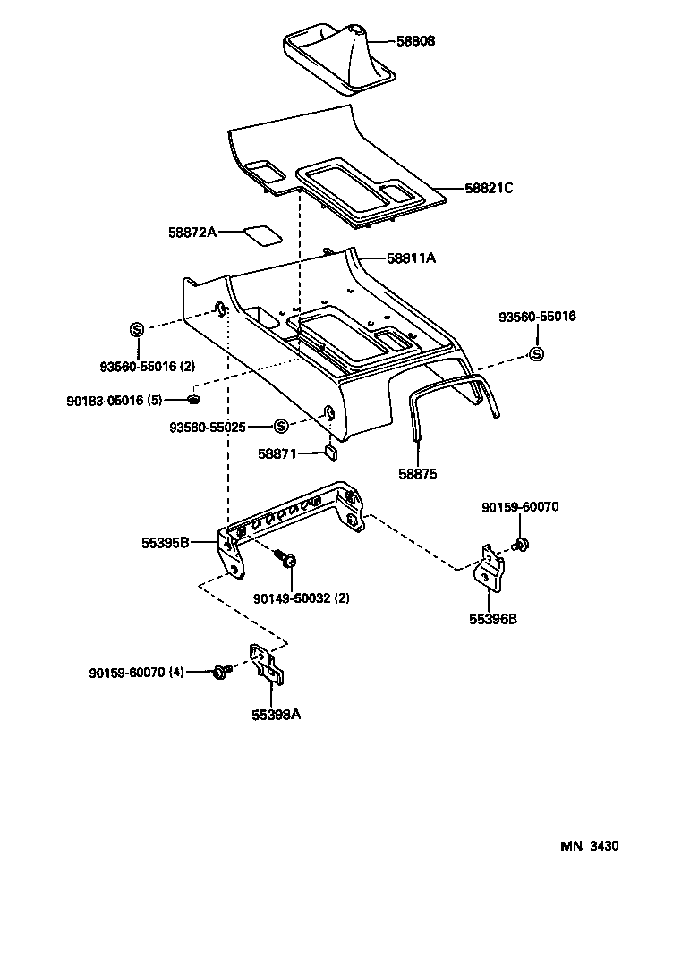 58917-60010 MAT, BOX BOTTOM, NO.2 product image