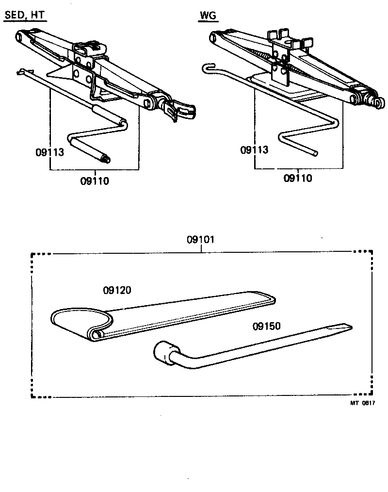 09110-21040 JACK ASSY product image