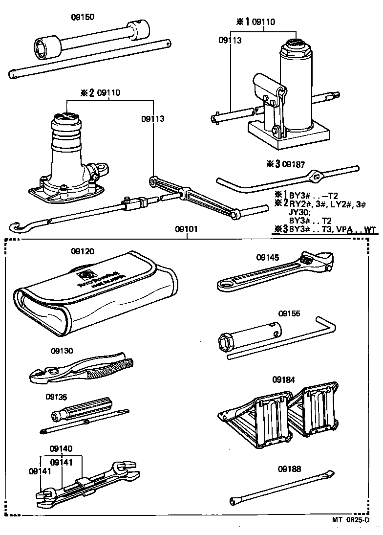 09110-36042 JACK ASSY product image