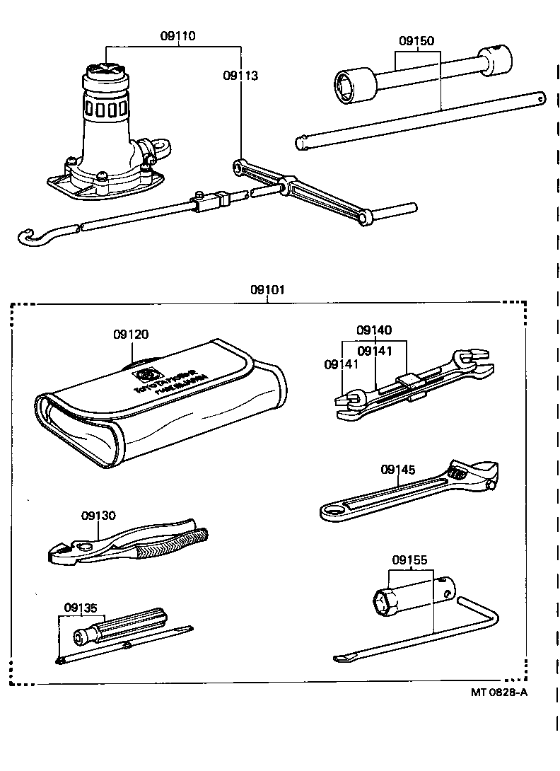 09110-35101 JACK ASSY product image