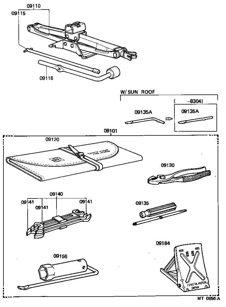 09155-43030 WRENCH, SPARK PLUG product image