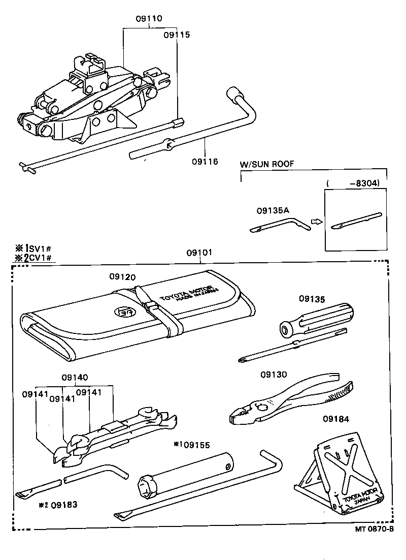 09118-20010 JACK ASSY product image
