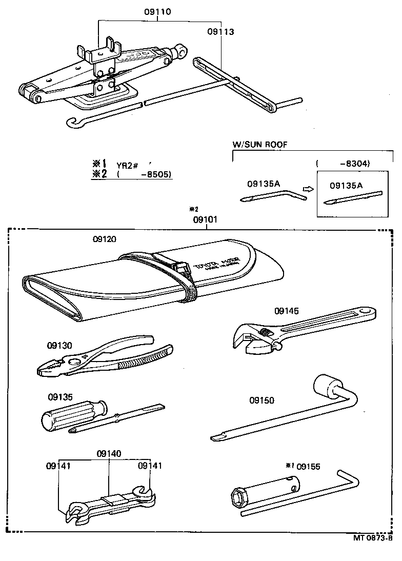 09110-28040 JACK ASSY product image