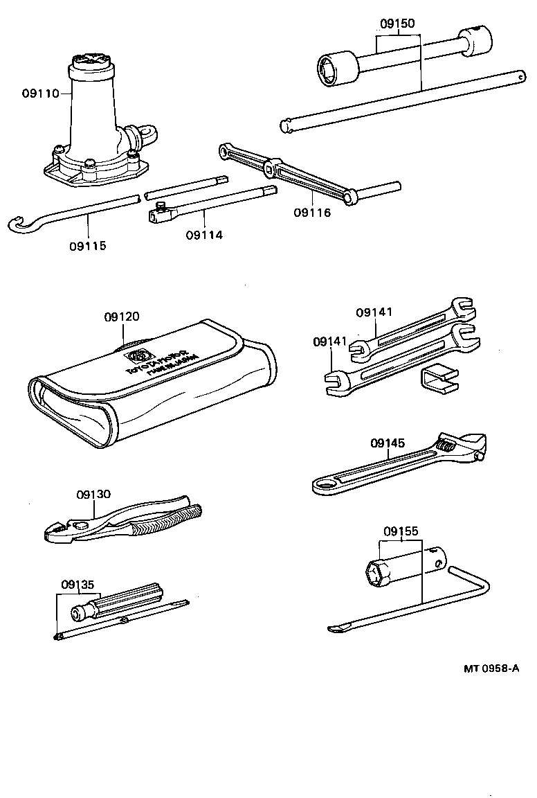 09110-35101 JACK ASSY product image
