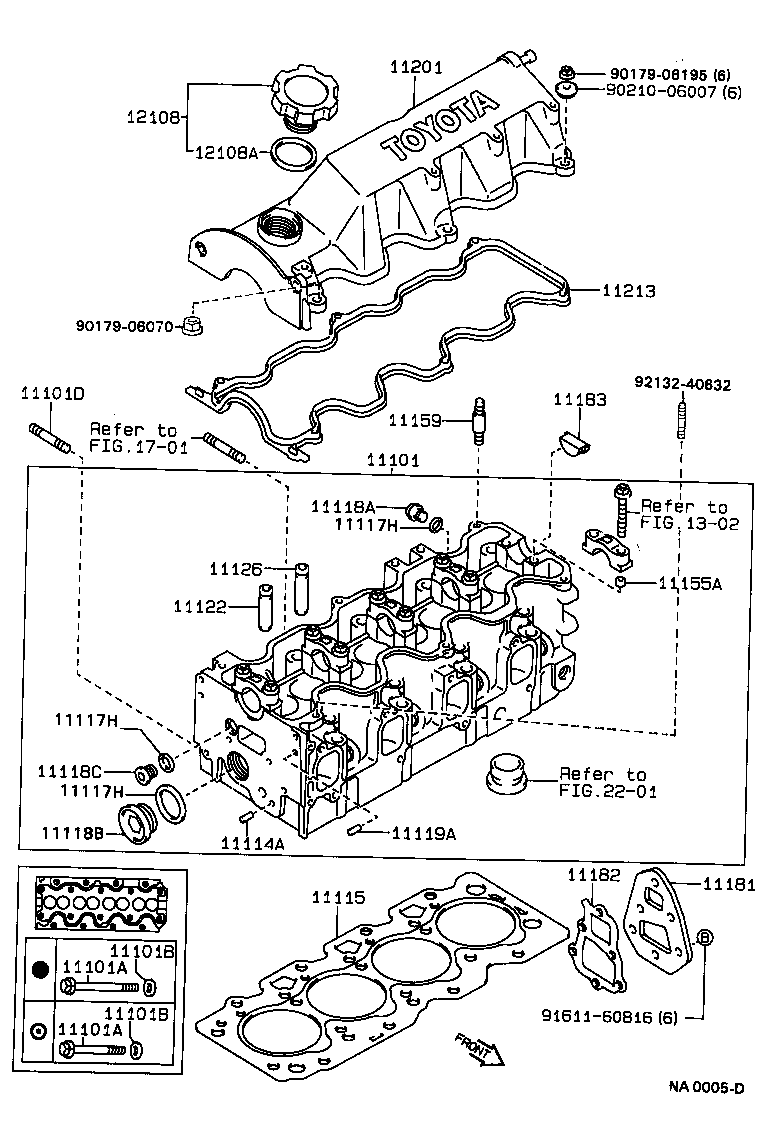 11201-64080 COVER SUB-ASSY, CYLINDER HEAD product image
