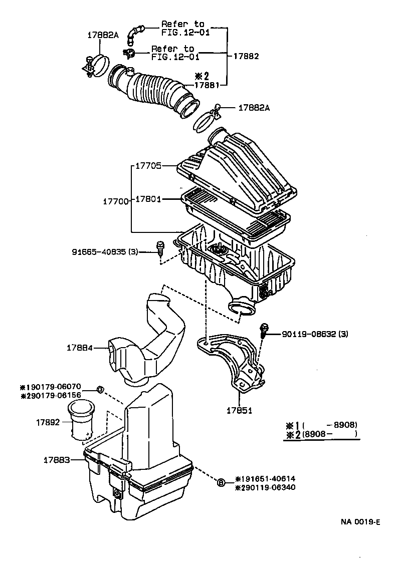 17705-16380 CAP SUB-ASSY, AIR CLEANER product image