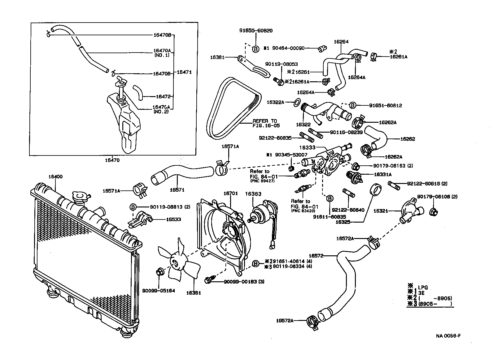 16303-11150 HOUSING, WATER OUTLET product image