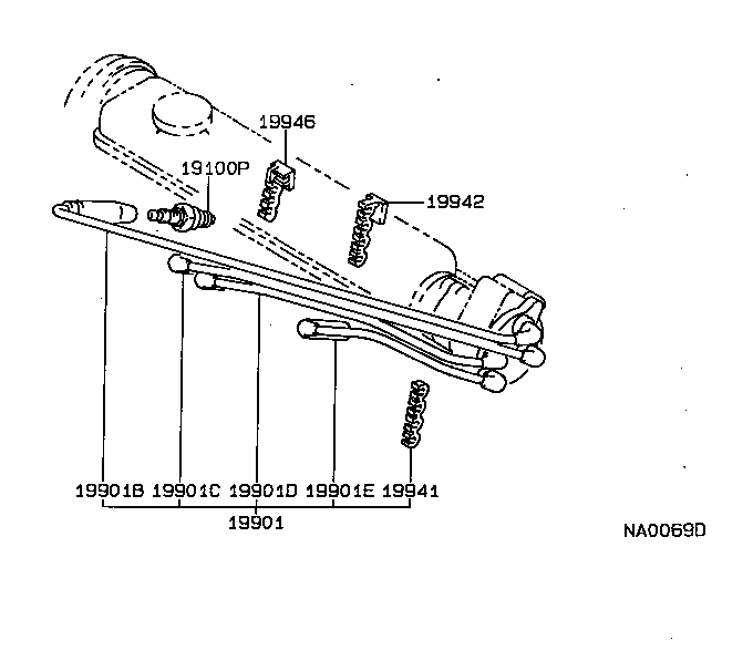 90919-01181 PLUG, SPARK product image