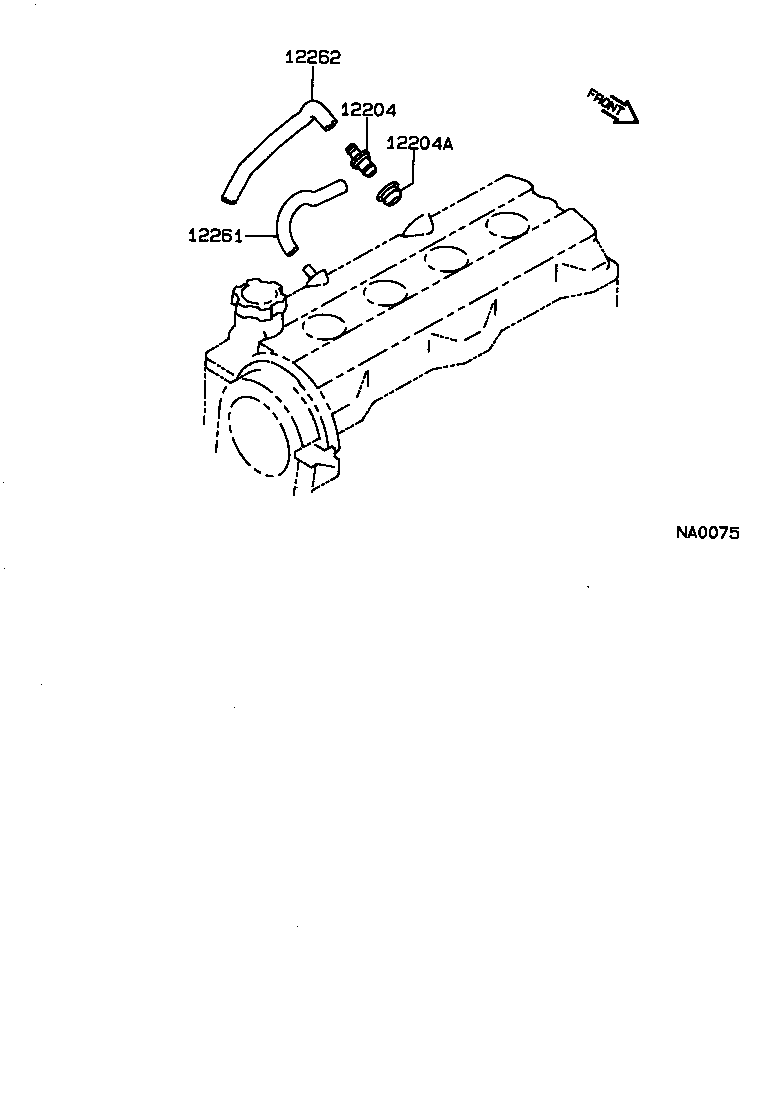 90467-10099 CLIP OR CLAMP(FOR VENTILATION HOSE) product image