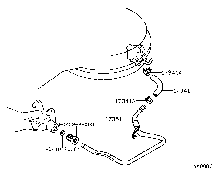 17306-11060 MANIFOLD, AIR INJECTION product image