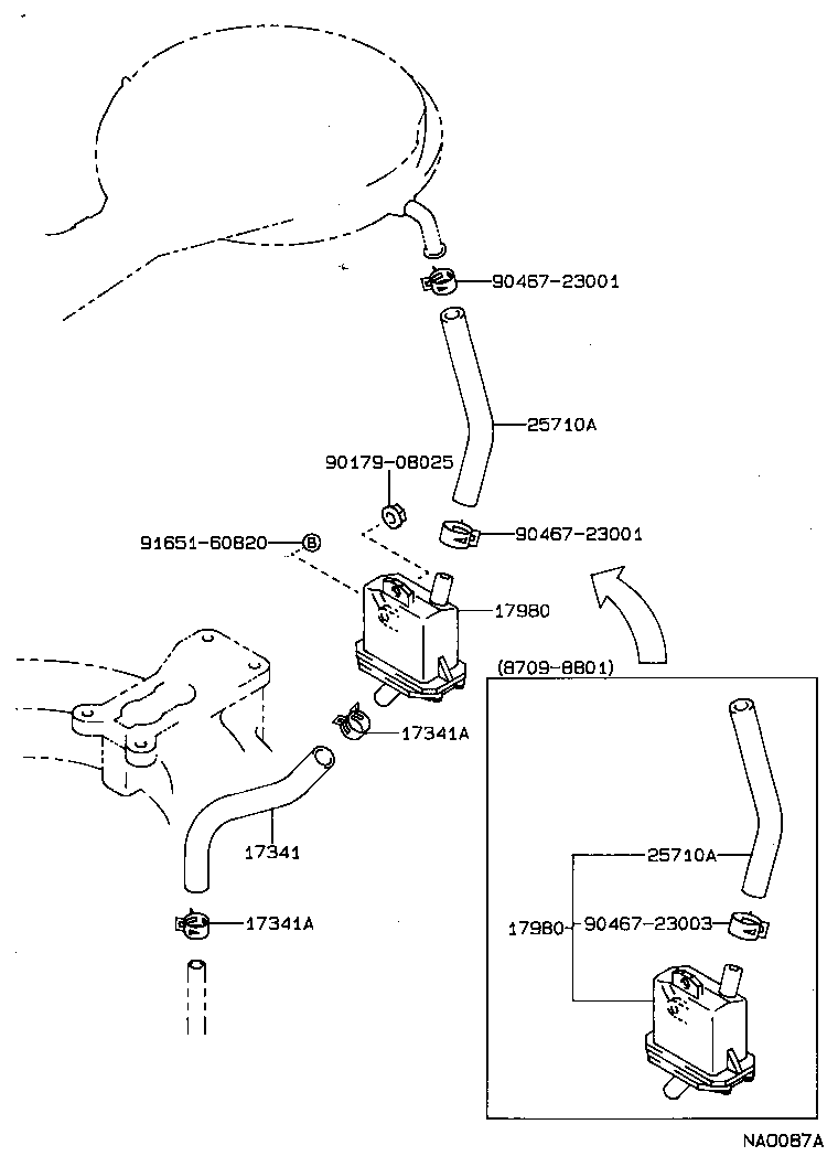 17306-11060 MANIFOLD, AIR INJECTION product image