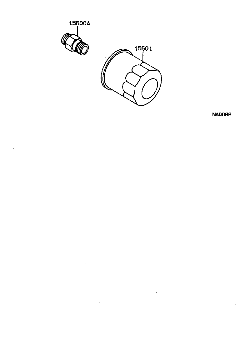 15133-02020 PLUG, W/HEAD STRAIGHT SCREW(FOR OIL FILTER BRACKET) product image