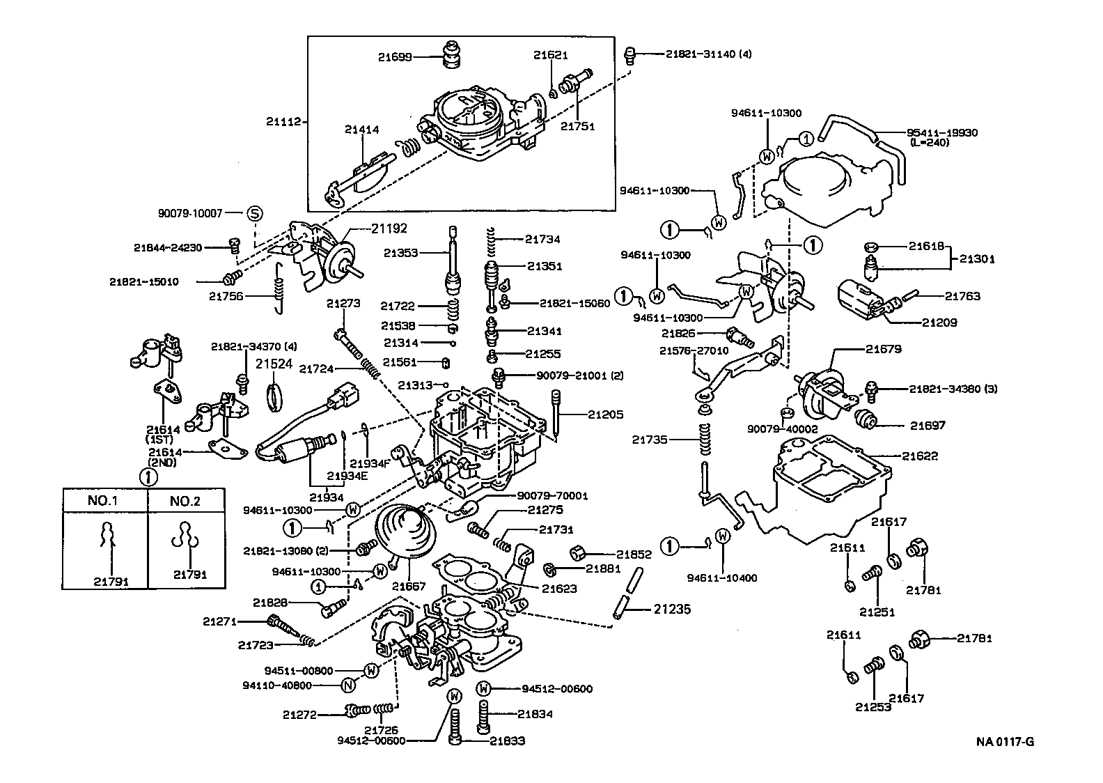 21054-11720 SHAFT, CHOKE product image
