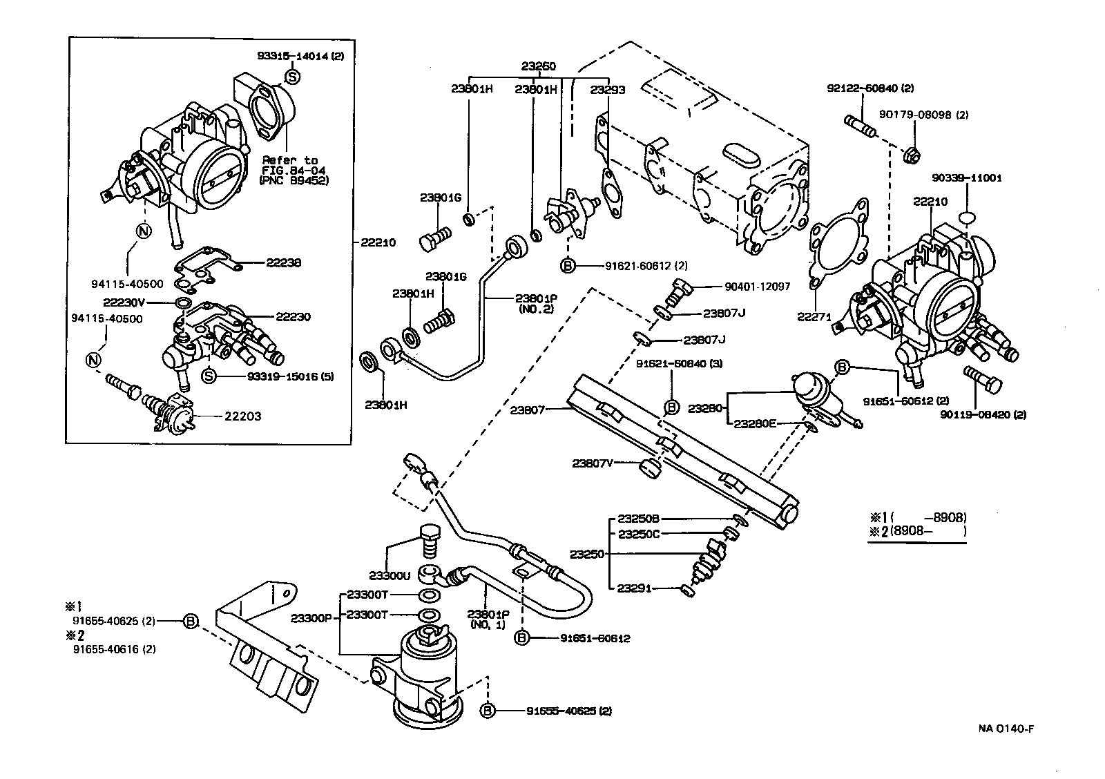 23209-16110 INJECTOR ASSY, FUEL product image