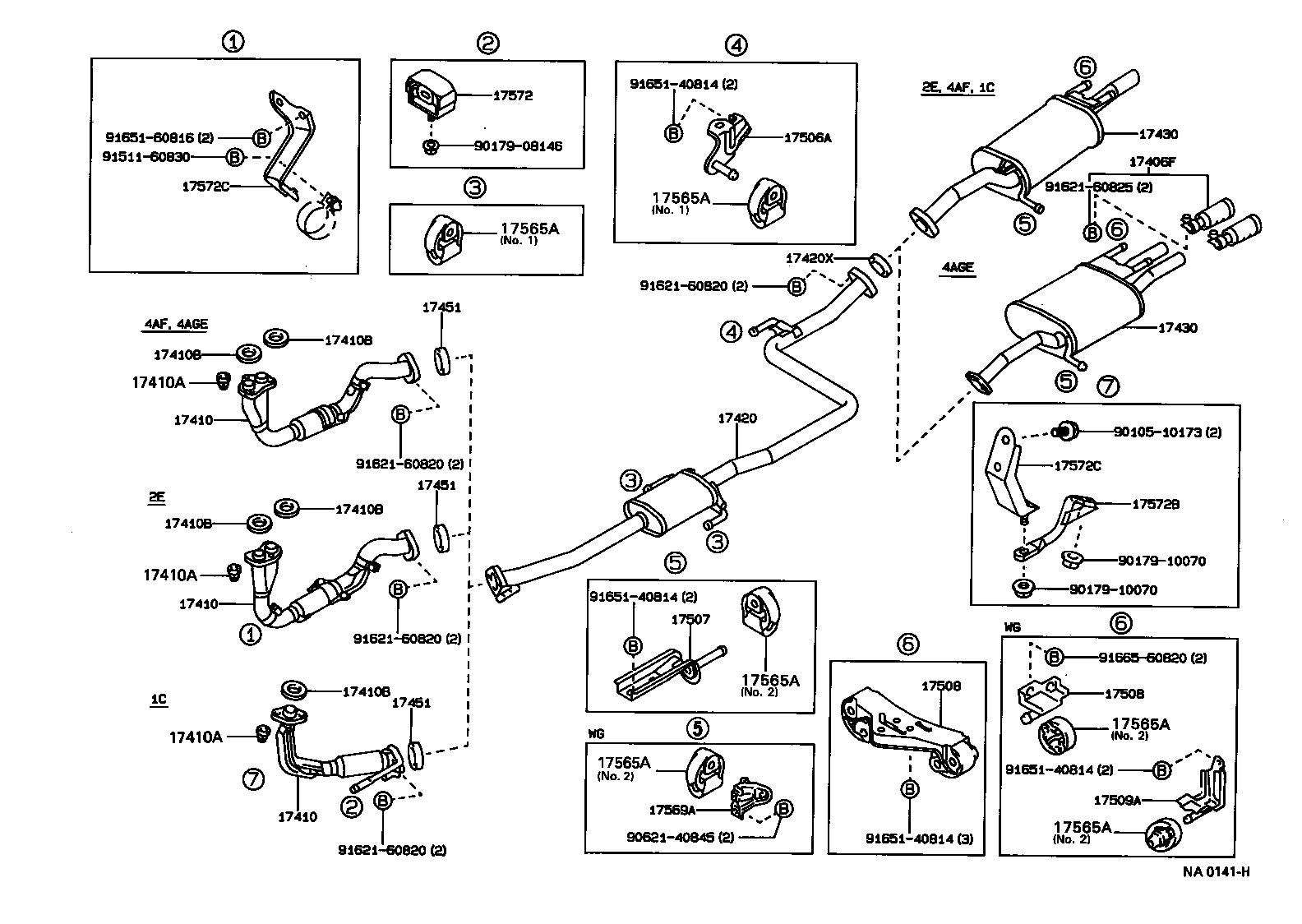 17430-11230 PIPE ASSY, EXHAUST, TAIL product image