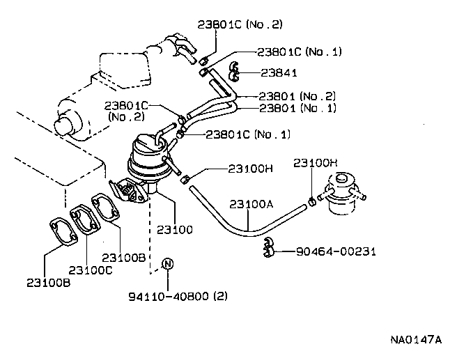 23915-16010 INSULATOR, FUEL PUMP product image