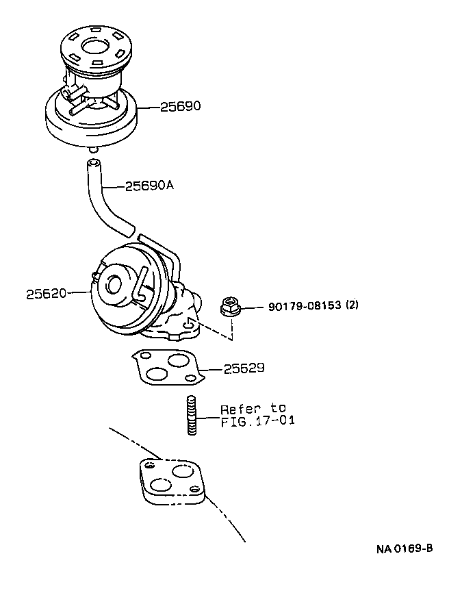 25627-16031 GASKET, EGR VALVE ADAPTER product image