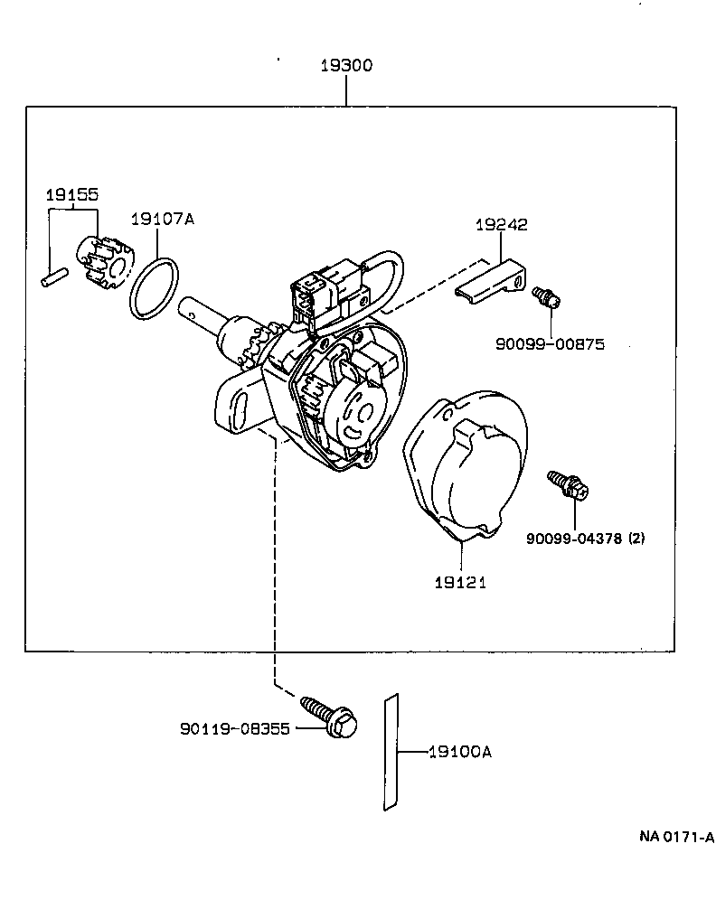 19121-16020 COVER, DUST PROOF product image