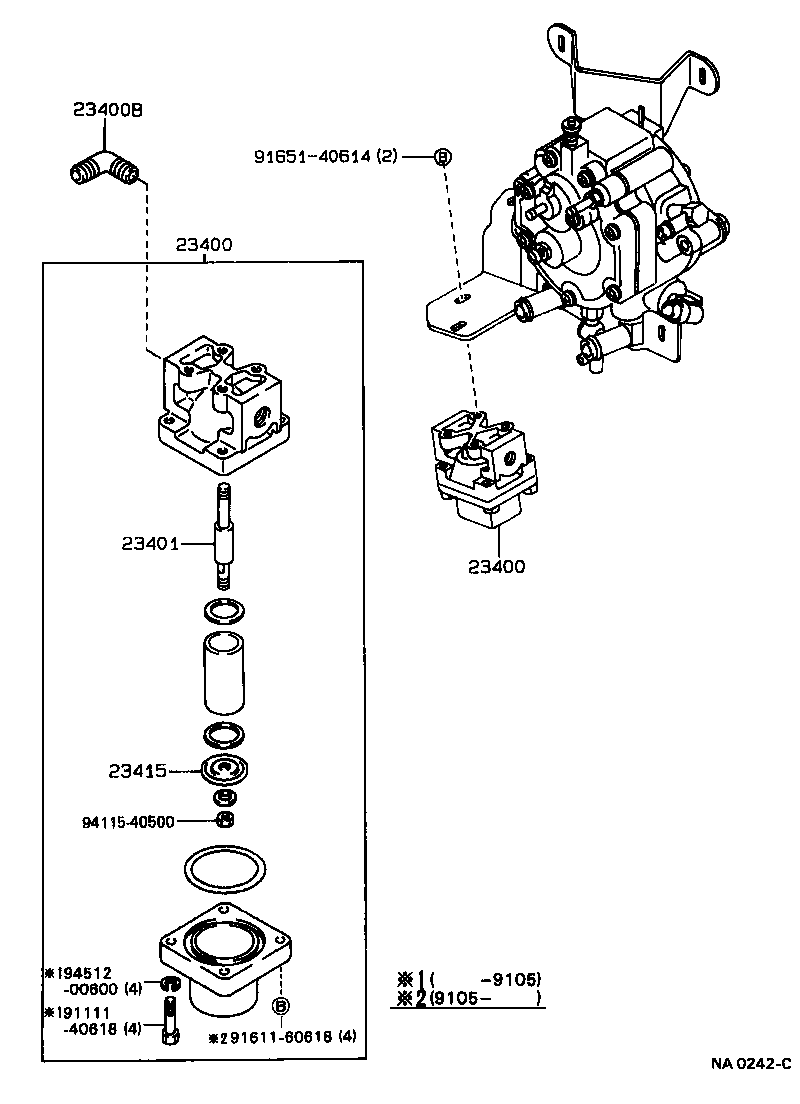 90407-14023 UNION, LPG FILTER INLET product image
