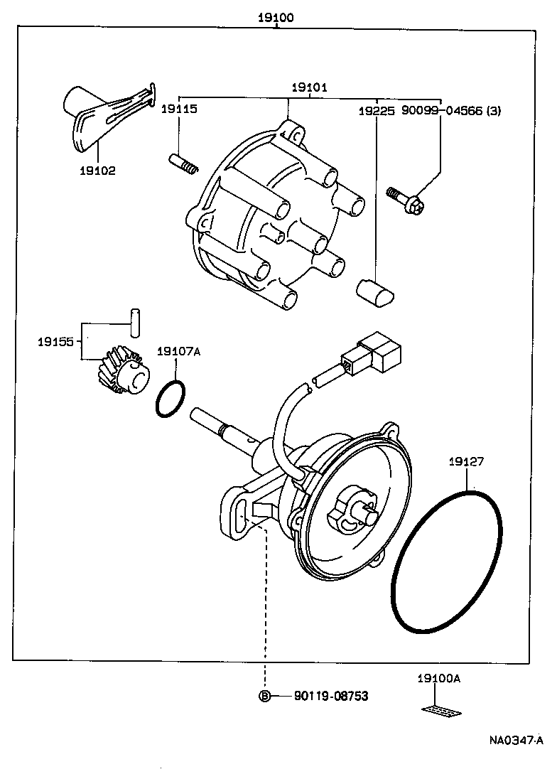 19250-70200 GENERATOR ASSY, SIGNAL product image