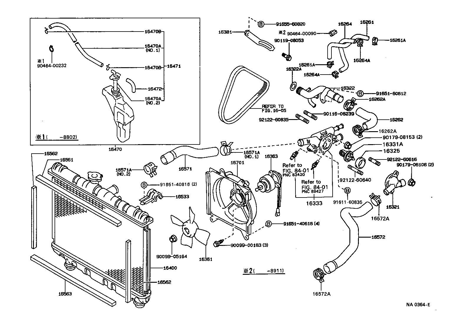 16304-74130 OUTLET, WATER product image