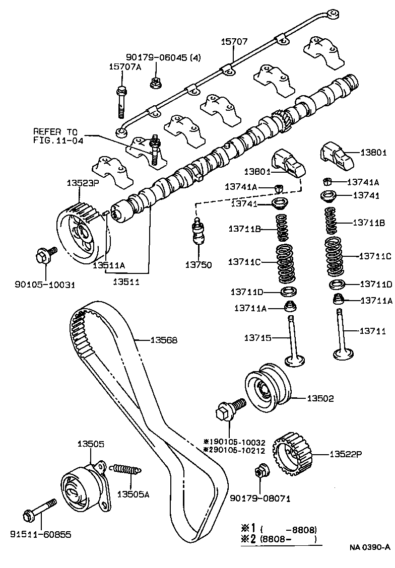 13501-88342 CAMSHAFT product image
