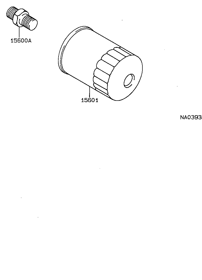 15670-88400 BRACKET, OIL FILTER product image