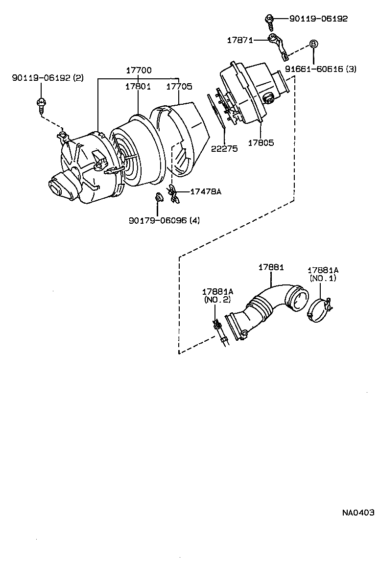 22250-70200 METER ASSY, INTAKE AIR FLOW product image