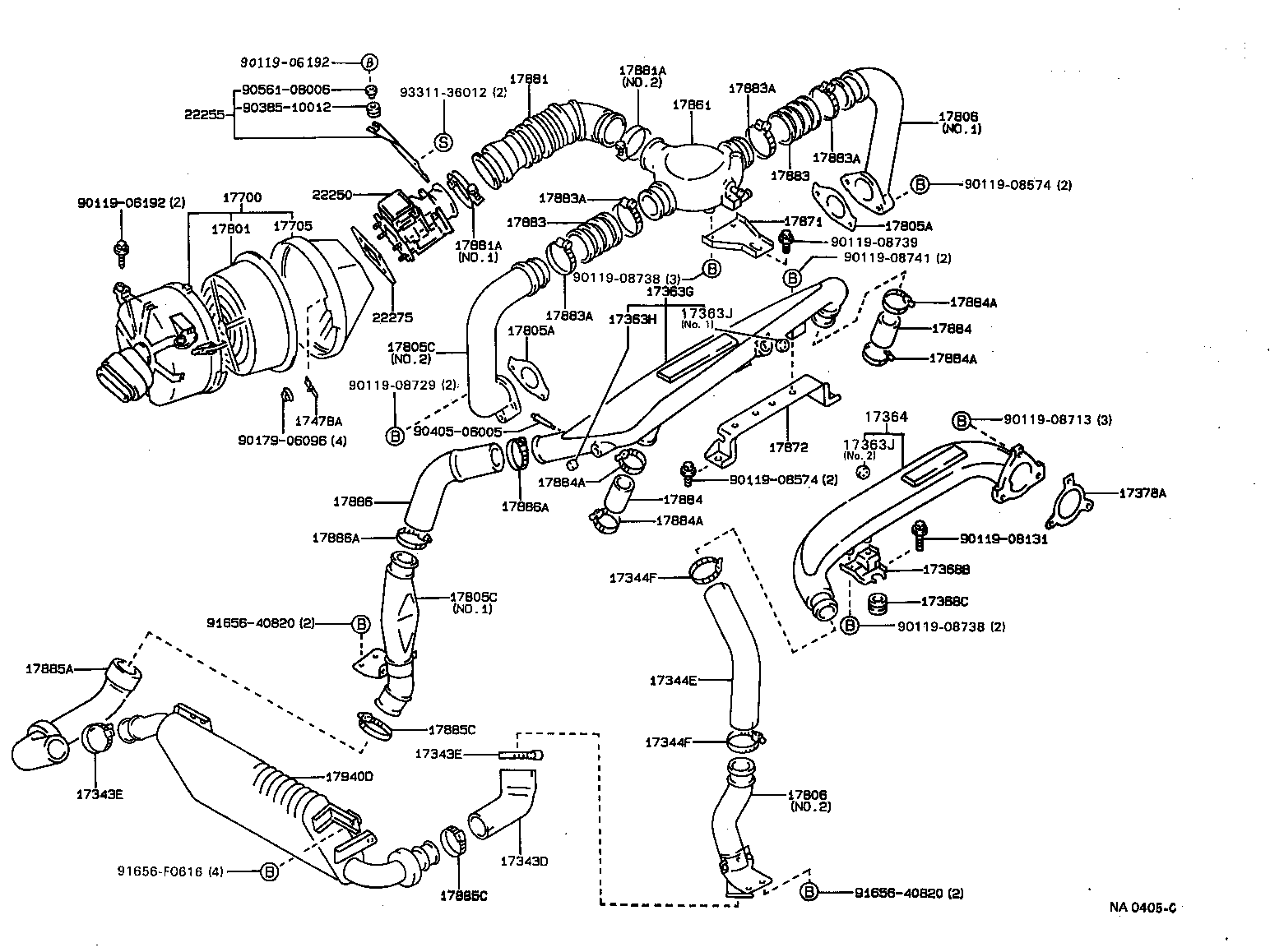 22250-70200 METER ASSY, INTAKE AIR FLOW product image