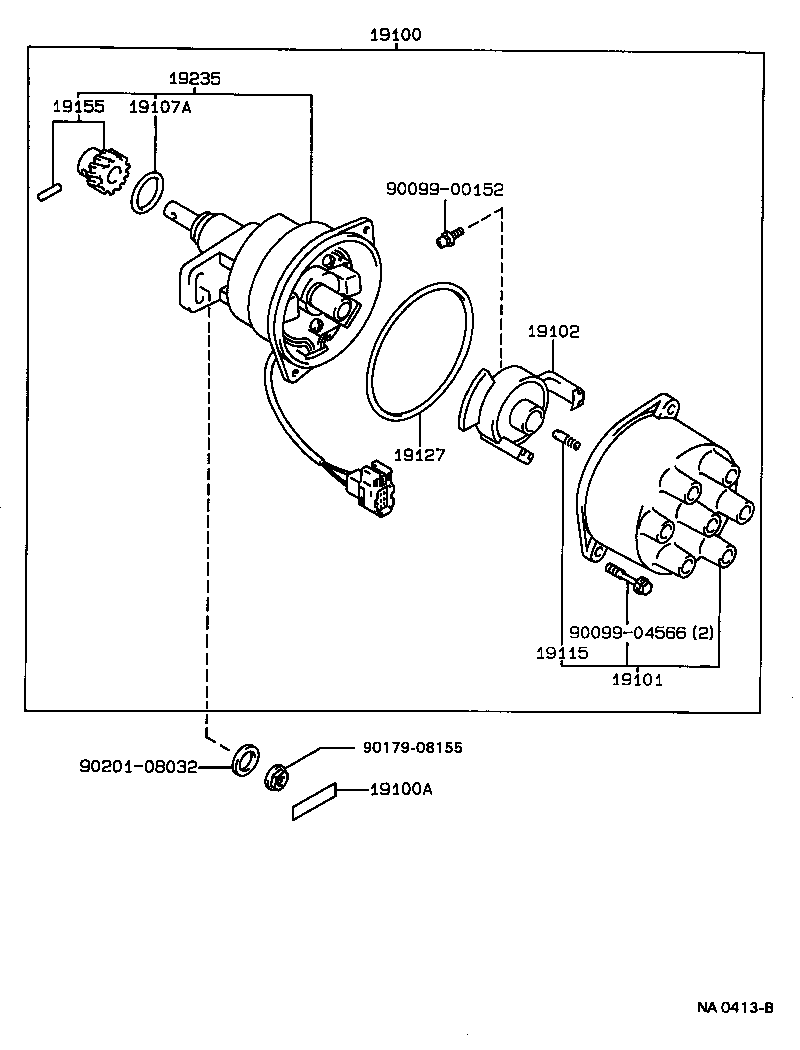 19235-70150 HOUSING, DISTRIBUTOR product image