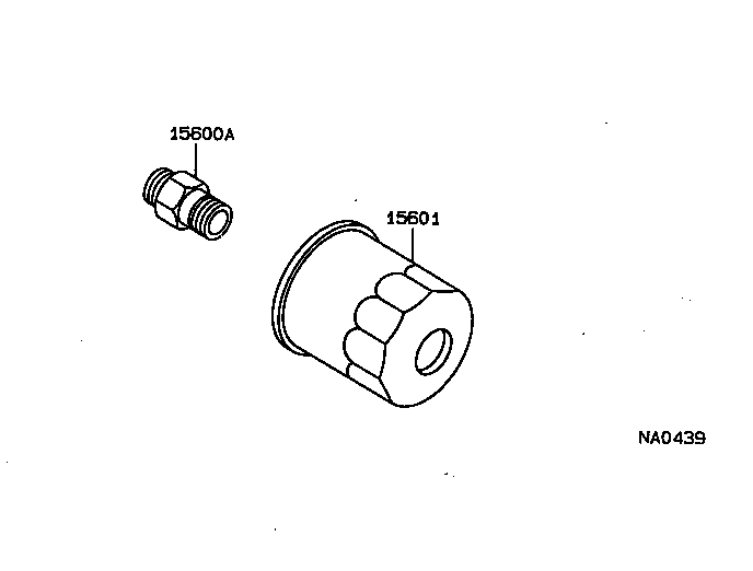 15670-46080 BRACKET, OIL FILTER product image