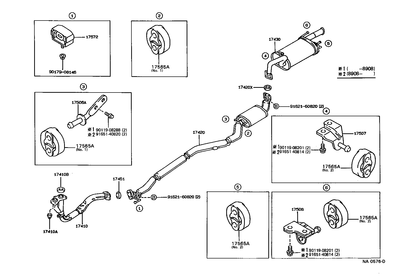 17430-11230 PIPE ASSY, EXHAUST, TAIL product image