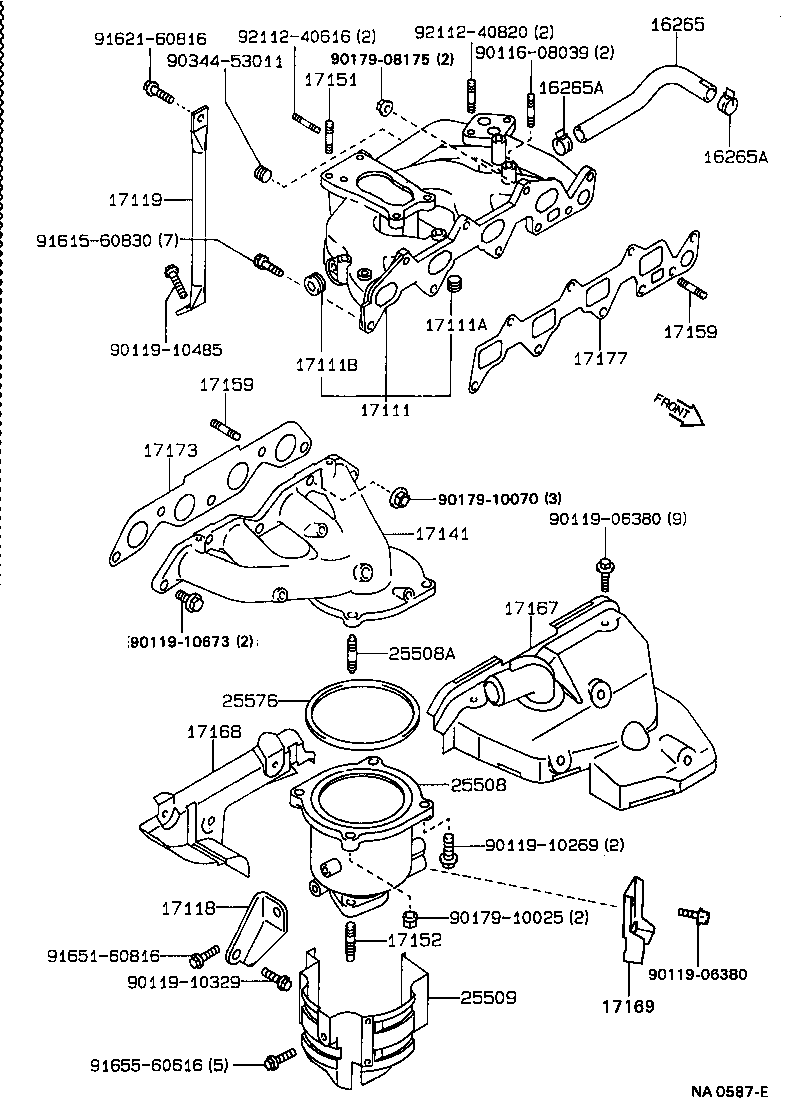 17069-16020 STATOR SUB-ASSY, CLUTCH product image