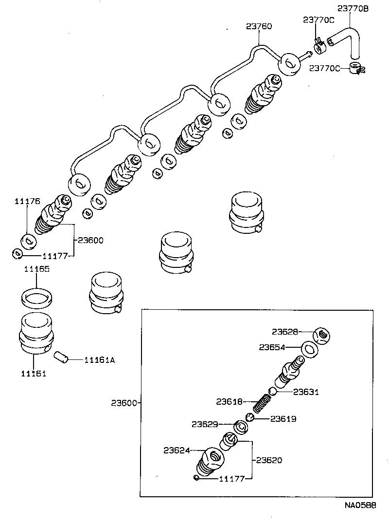 11106-64131 CHAMBER, COMBUSTION product image