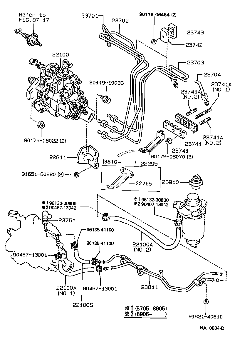 22100-6D280 PUMP ASSY, INJECTION OR SUPPLY product image