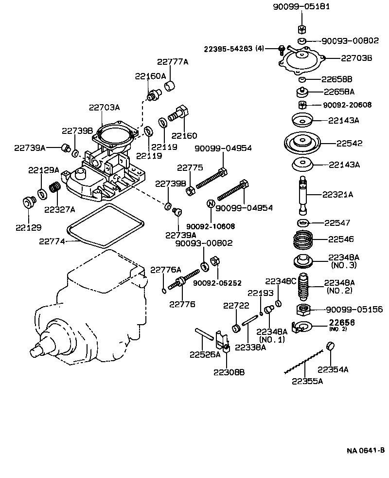 22140-55110 HEAD SUB-ASSY, DISTRIBUTIVE PUMP product image