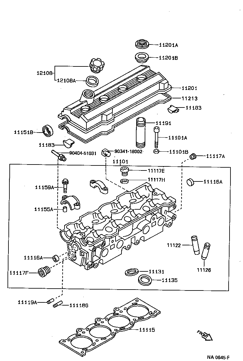 90116-10130 BOLT, STUD(FOR WATER OUTLET) product image