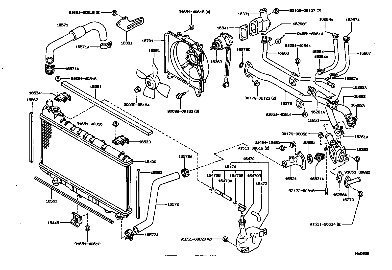 16304-74110 OUTLET, WATER product image