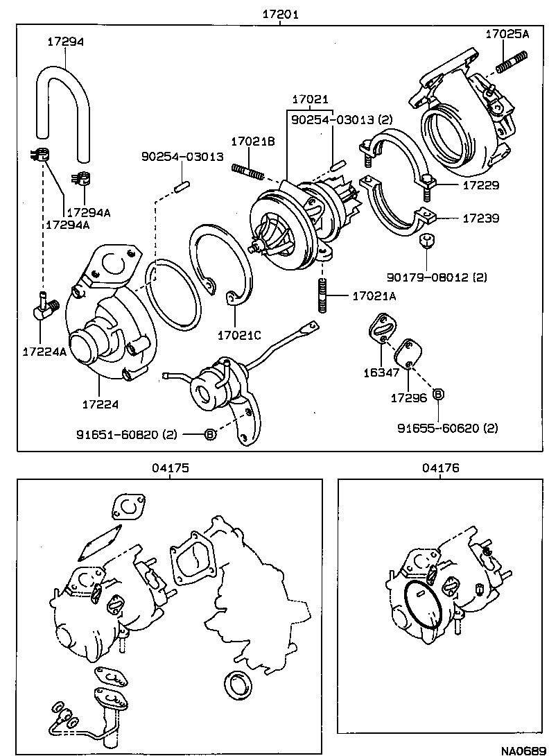 17141-11160 MANIFOLD, EXHAUST product image