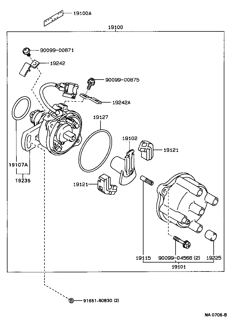 19235-11060 HOUSING, DISTRIBUTOR product image