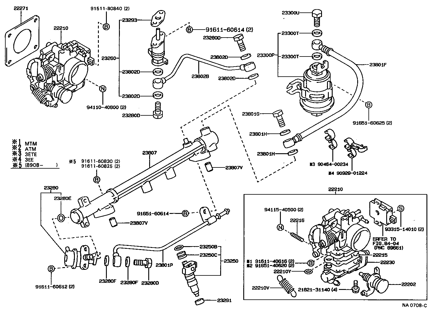 23280-11021 REGULATOR ASSY, FUEL PRESSURE product image