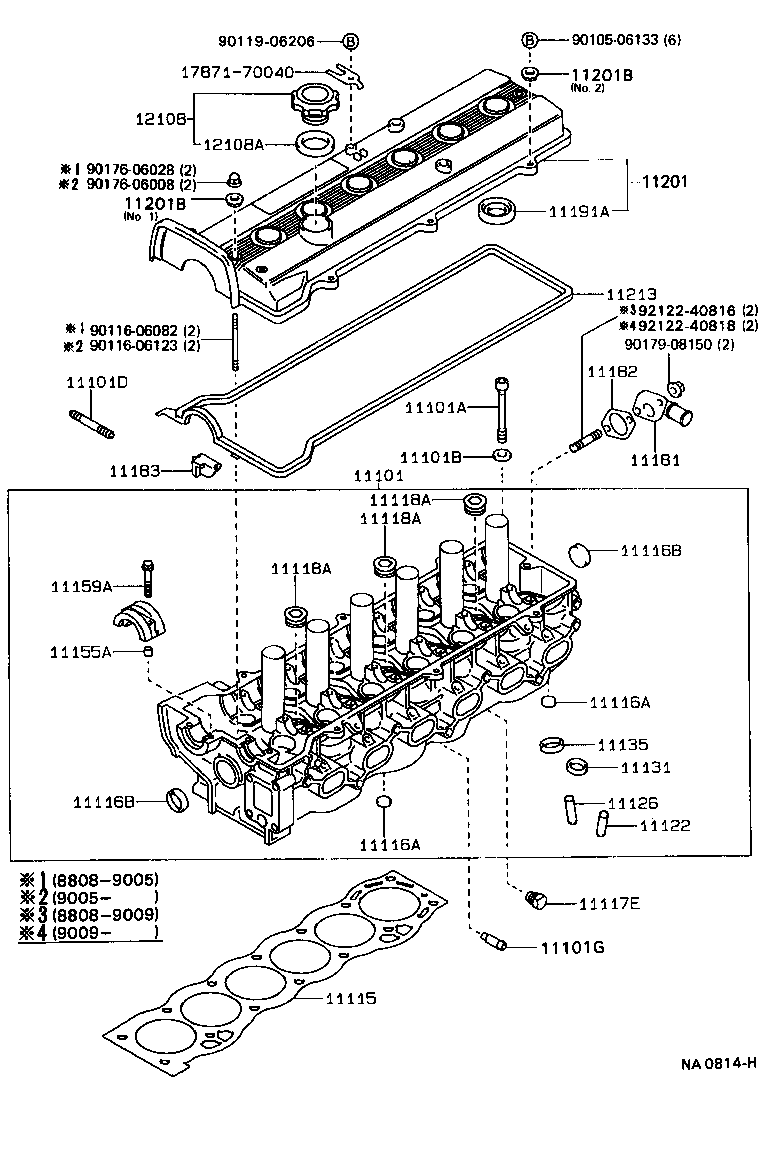 90116-08272 BOLT, STUD(FOR WATER OUTLET) product image