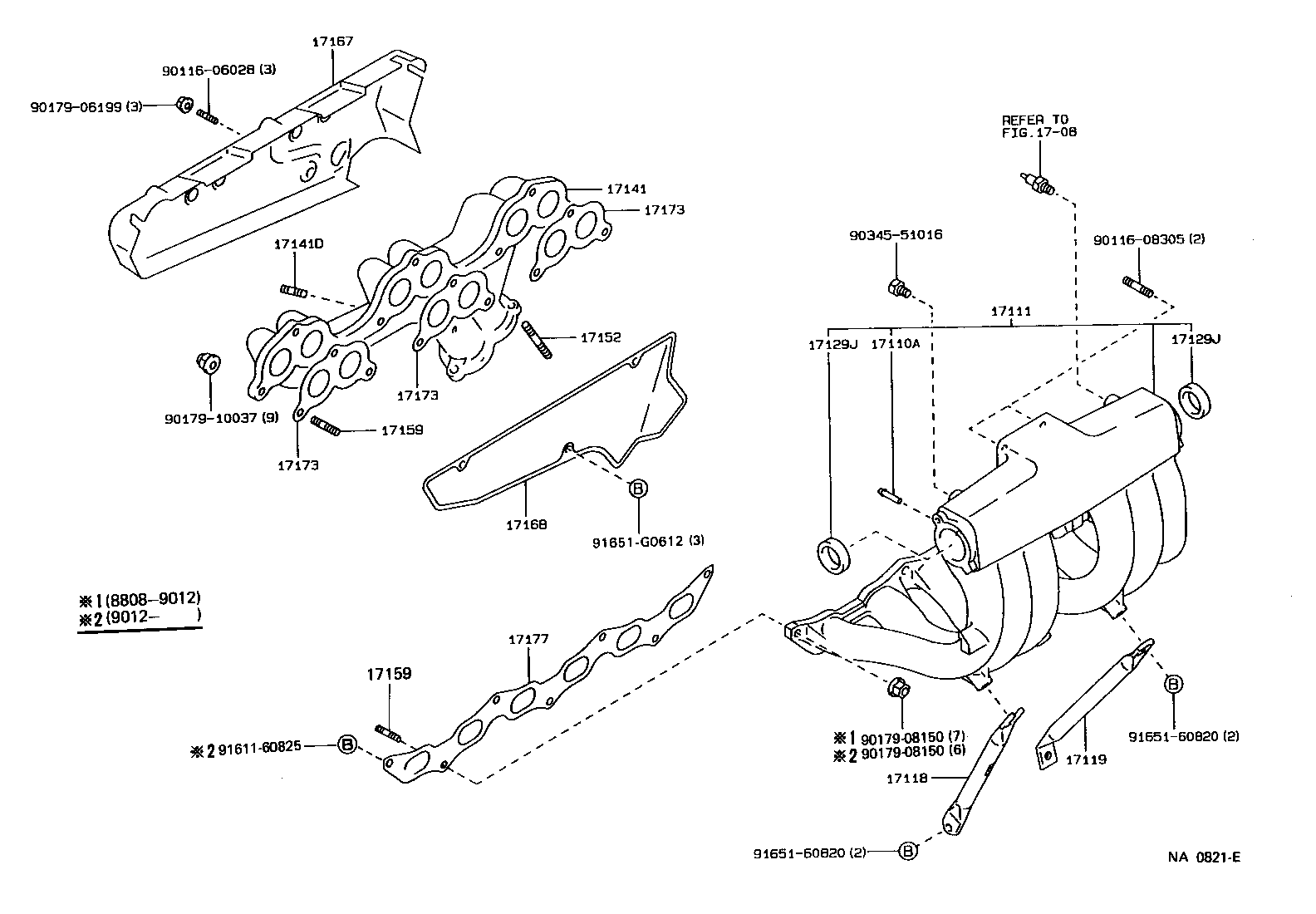 04175-70020 GASKET KIT, TURBOCHARGER product image