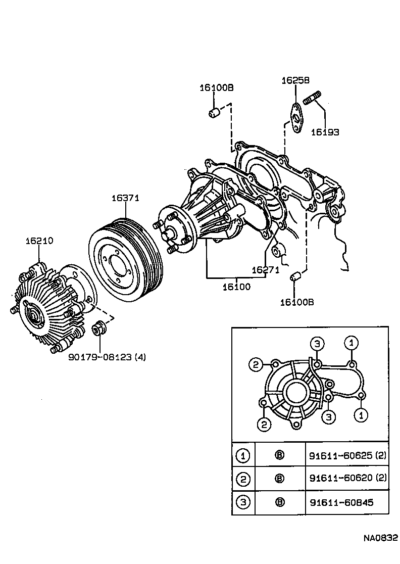 16258-70010 GASKET(FOR HEATER RETURN) product image