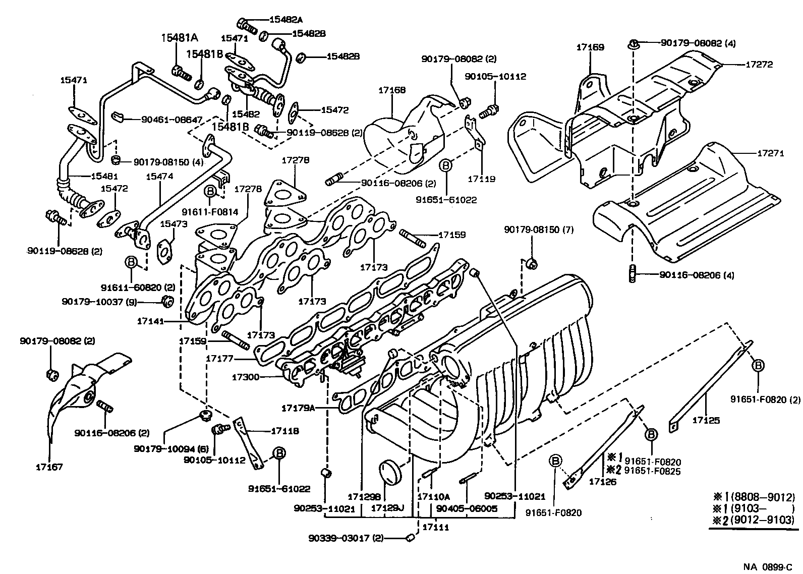 04175-46010 GASKET KIT, TURBOCHARGER product image