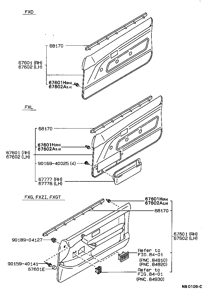 67404-12090 FRAME SUB-ASSY, FRONT DOOR, REAR LOWER LH product image